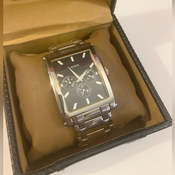 Men’s Guess Stainless Steel day and date watch - Picture 3 of 11